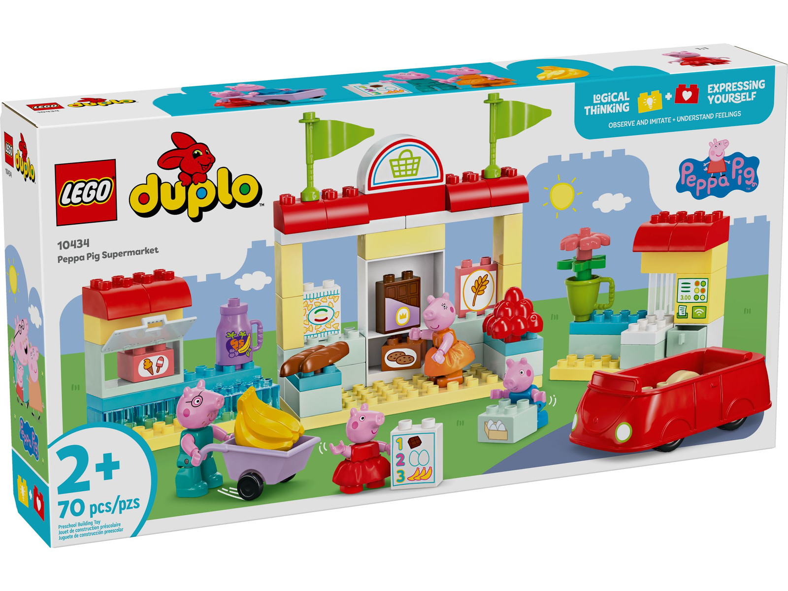 Lego Duplo 10434 Peppa i supermarket