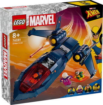 LEGO MARVEL Odrzutowiec X-Menów 76281
