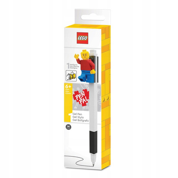 Długopis żelowy LEGO 52601 czarny z minifigurką