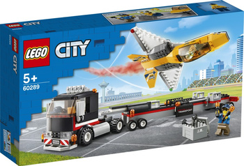 LEGO CITY  Transporter odrzutowca pokazowego 60289