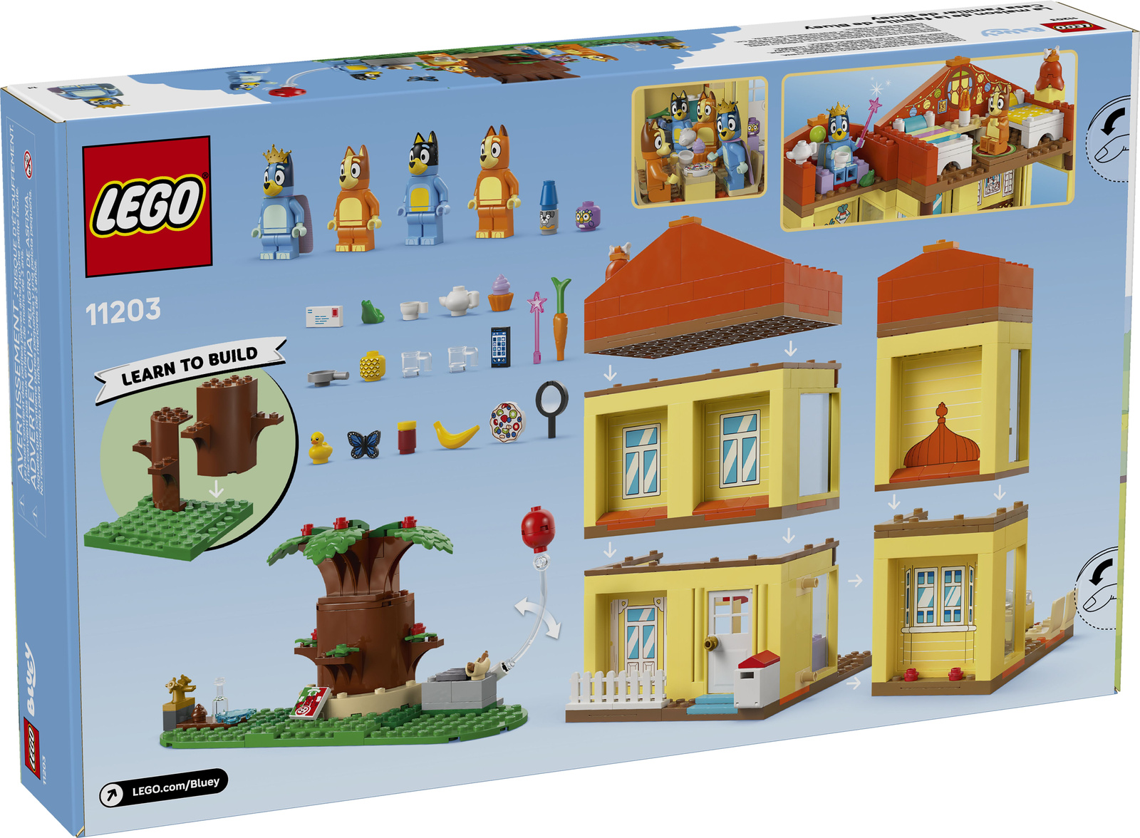 Lego Bluey 11203 Dom rodzinny Blue