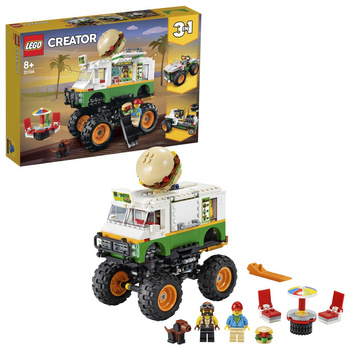 CREATOR 31104 Monster truck z burgerami