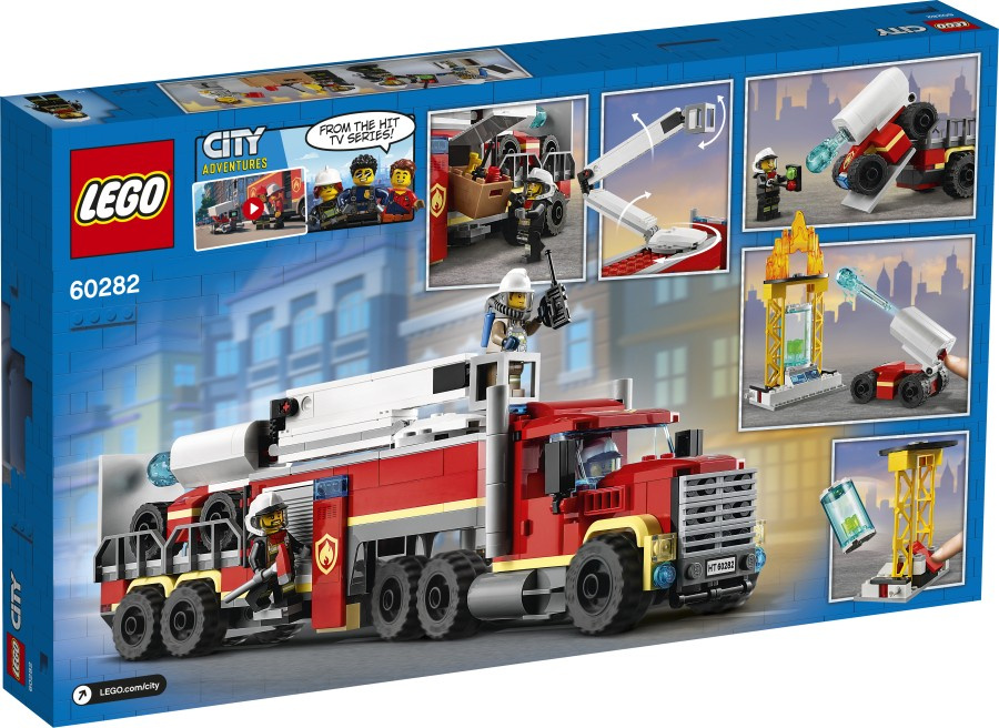 LEGO CITY  Strażacka jednostka dowodzenia 60282