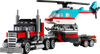 LEGO CREATOR Ciężarówka z platformą i helikopterem 31146