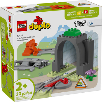 Lego Duplo 10425 Tunel i tory kolejowe - zestaw rozszerzający
