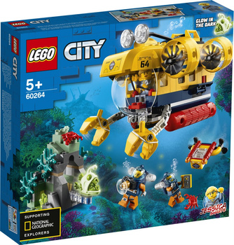 LEGO CITY  Łódź podwodna badaczy oceanu  60264