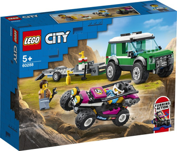 LEGO CITY  Transporter łazika wyścigowego 60288