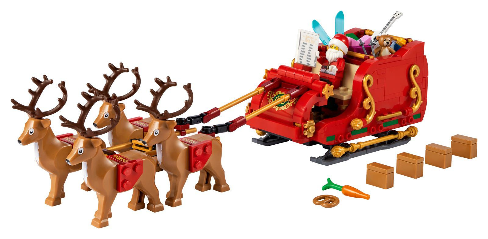 Lego Okolicznościowe 40499 Sanie Świętego Mikołaja