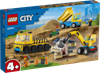LEGO CITY Ciężarówki i dźwig z kulą wyburzeniową 60391