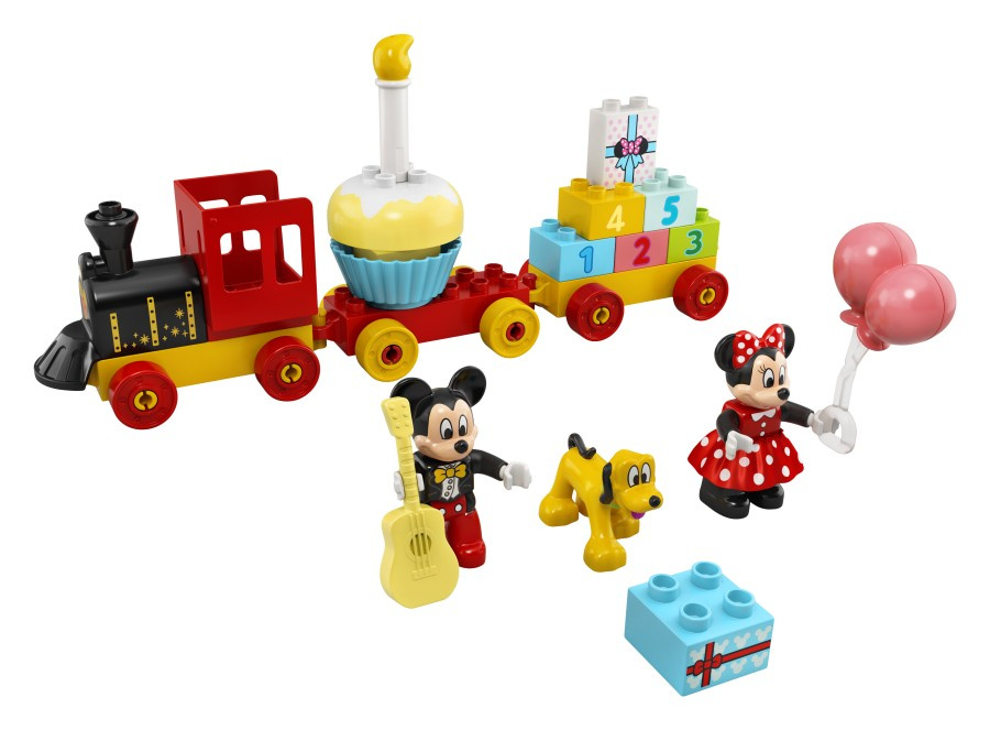 LEGO DUPLO Urodzinowy pociąg myszek Miki i Minnie 10941