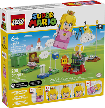 Lego Super Mario 71441 Przygody z interaktywną figurką LEGO Peach