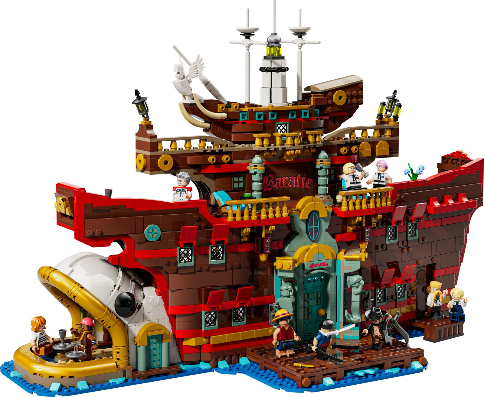 Lego One Piece 75640 Pływająca Restauracja Baratie