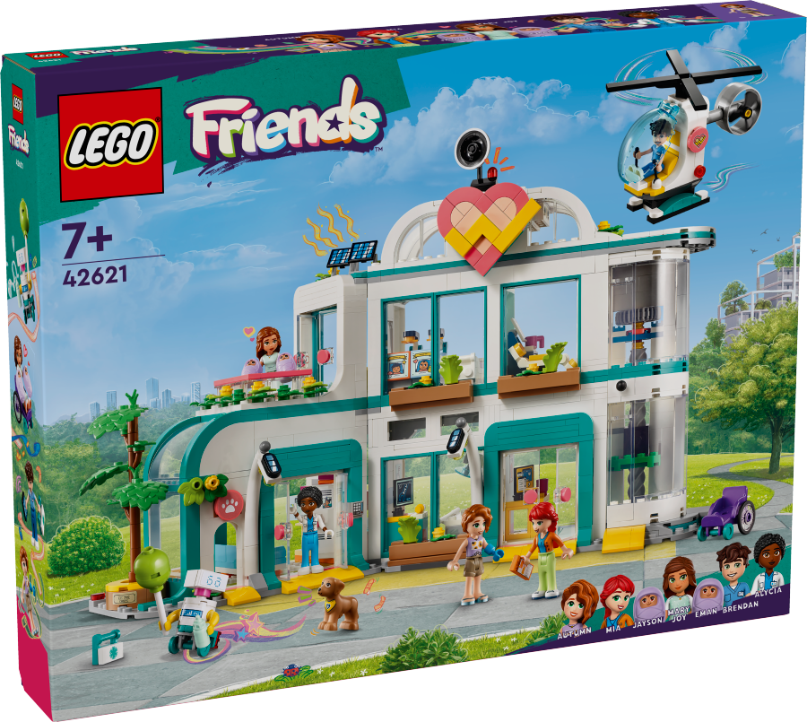 LEGO FRIENDS Szpital w mieście Heartlake 42621