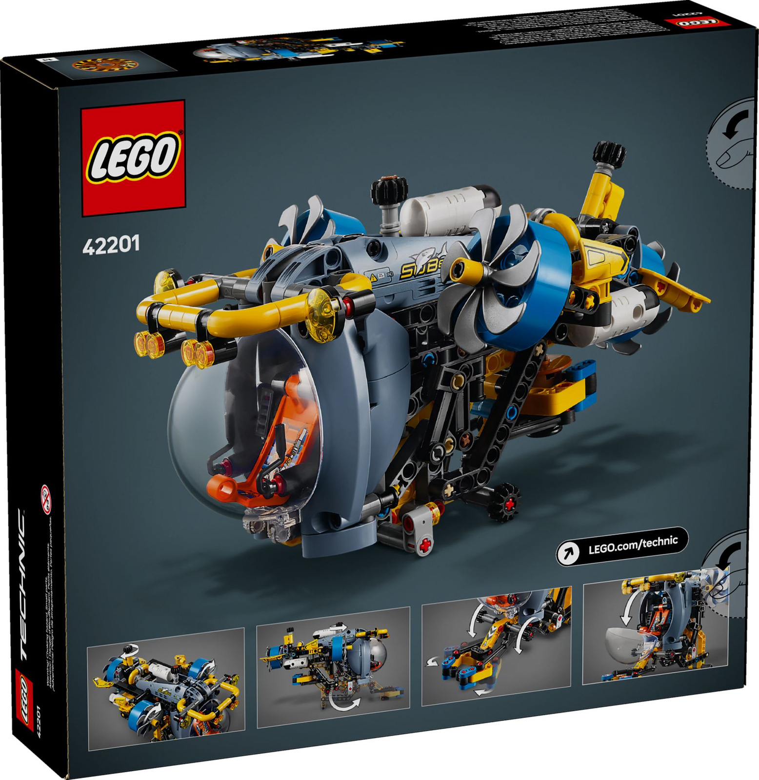 Lego Technic 42201 Badawcza łódź podwodna