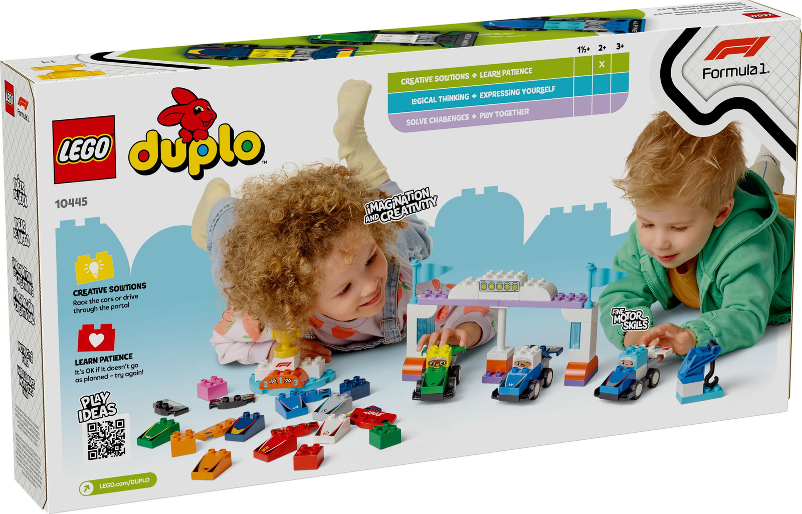 Lego Duplo 10445 Bolidy i kierowcy F1