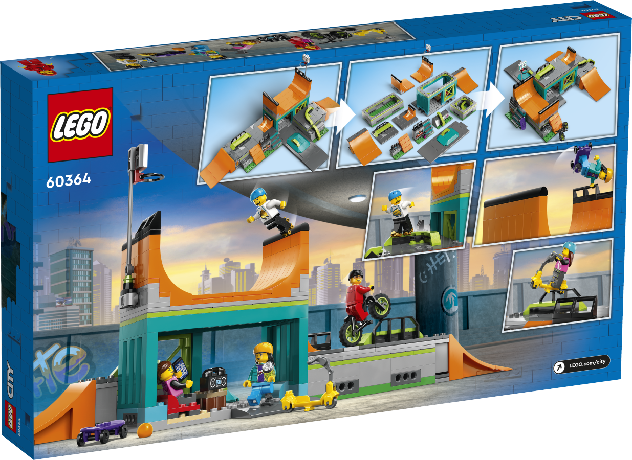 LEGO CITY Uliczny skatepark 60364