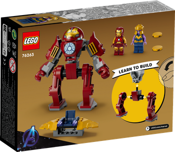 LEGO MARVEL Hulkbuster Iron Mana vs. Thanos 76263