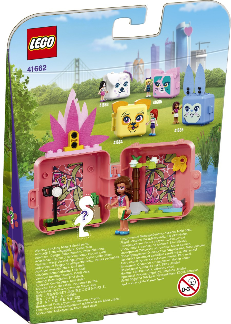 LEGO FRIENDS  Kostka Olivii z flamingiem 41662