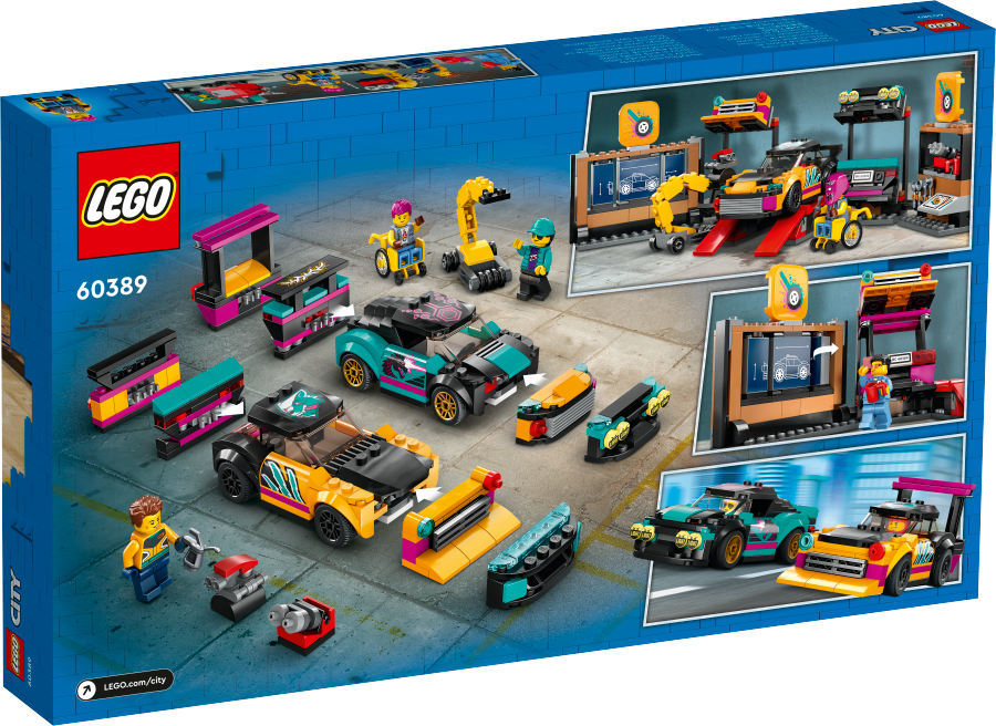 LEGO CITY Warsztat tuningowania samochodów 60389