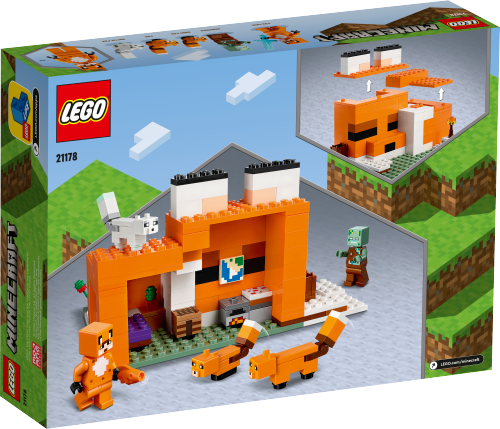 LEGO MINECRAFT Siedlisko lisów 21178