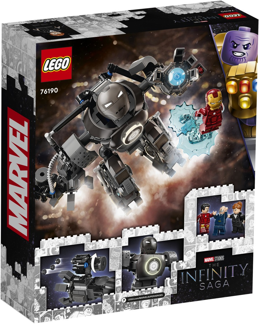 LEGO SUPER HEROES  Iron Man: zadyma z Iron Mongerem 76190