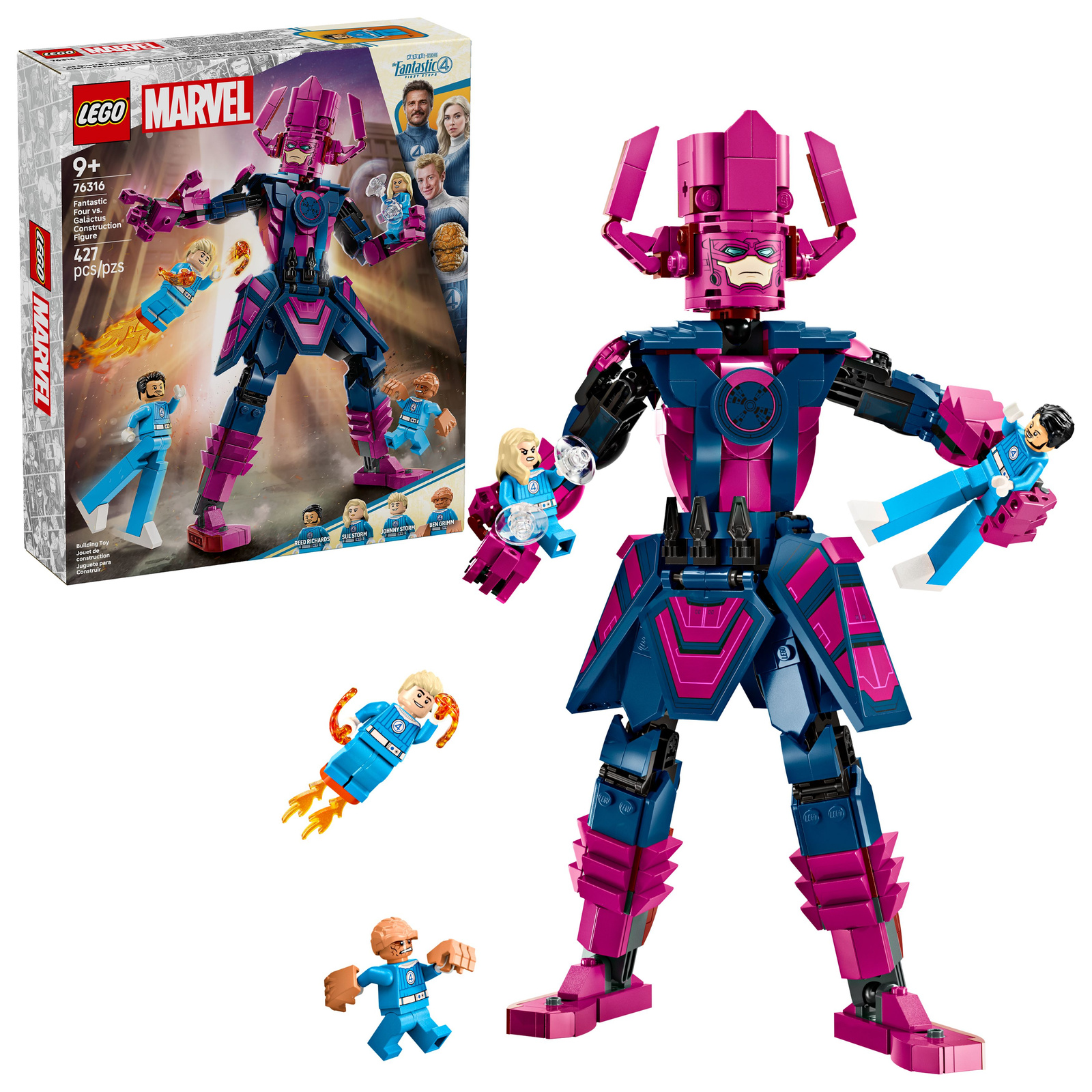 Lego Super Heroes 76316 Figurka Fantastycznej Czwórki kontra Galactus