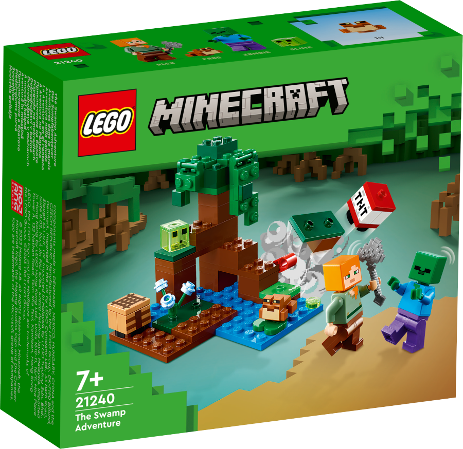 LEGO MINECRAFT Przygoda na mokradłach 21240