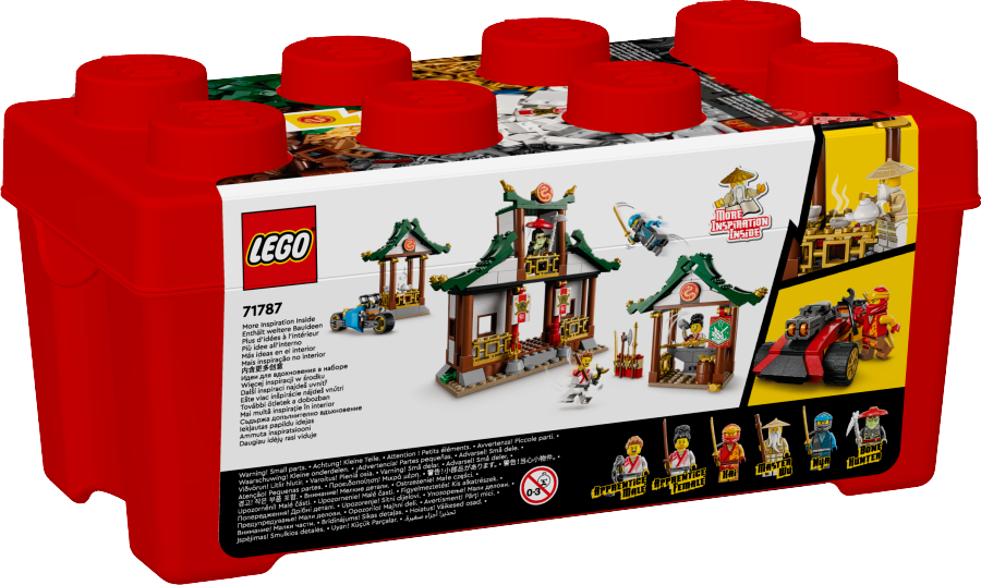 LEGO NINJAGO Kreatywne pudełko z klockami ninja 71787