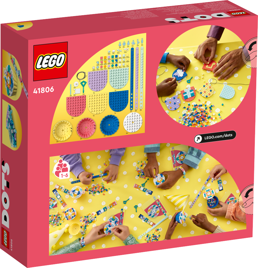 LEGO DOTS Pełny zestaw imprezowy 41806