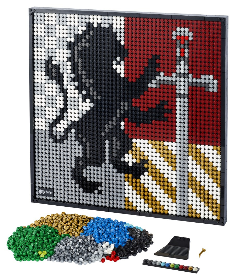 LEGO Art  Harry Potter™ Herby Hogwartu 31201