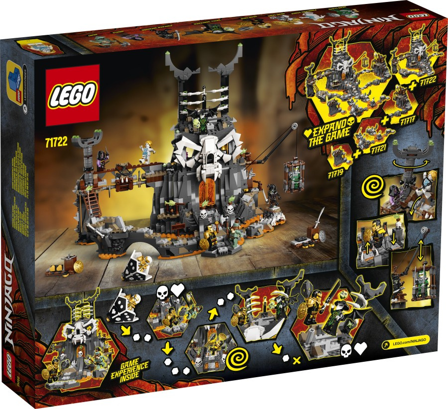 LEGO NINJAGO  Lochy Szkieletowego Czarownika 71722