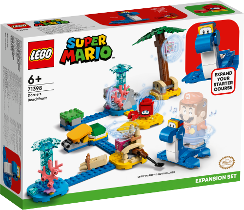 LEGO SUPER MARIO Zestaw rozszerzający Nabrzeże Dorrie 71398