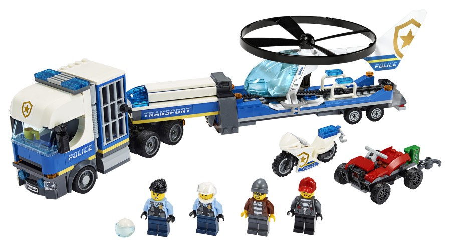 LEGO CITY   Laweta helikoptera policyjnego 60244