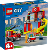 LEGO CITY Remiza strażacka i wóz strażacki 60375