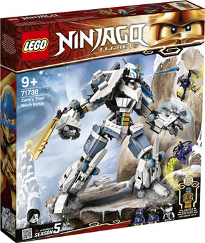 LEGO NINJAGO  Starcie tytanów Mech 71738
