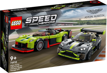 LEGO SPEED Aston Martin Valkyrie AMR PRO i Aston Martin Vantage GT3  76910