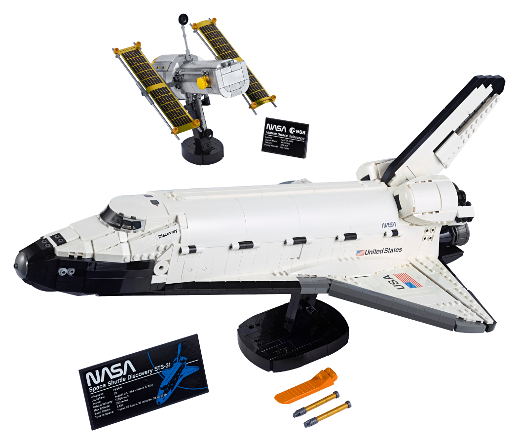 LEGO ICONS Wahadłowiec Discovery NASA 10283