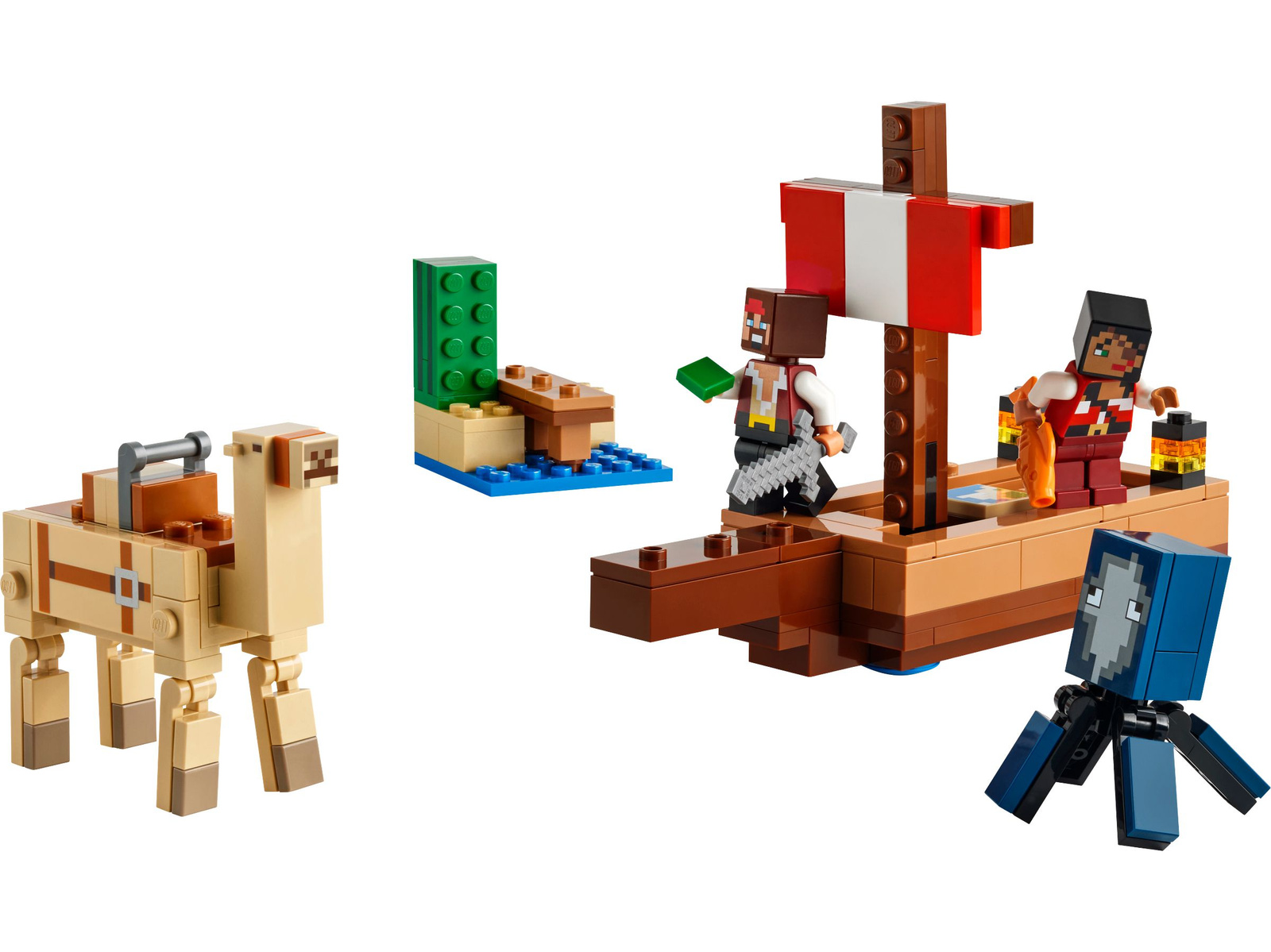 Lego Minecraft 21259 Rejs statkiem pirackim