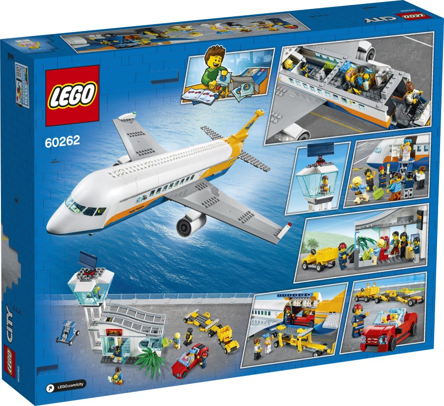 LEGO CITY  Samolot pasażerski 60262