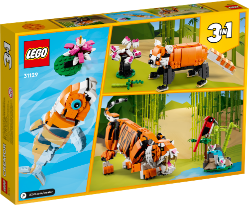 LEGO CREATOR Majestatyczny tygrys 31129