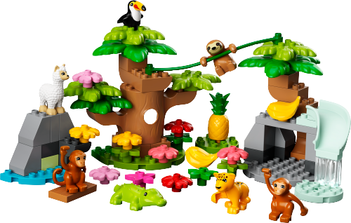 LEGO DUPLO Dzikie zwierzęta Ameryki Południowej 10973