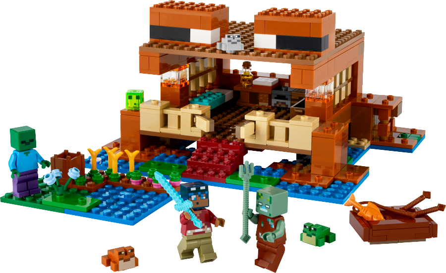 LEGO MINECRAFT Żabi domek 21256