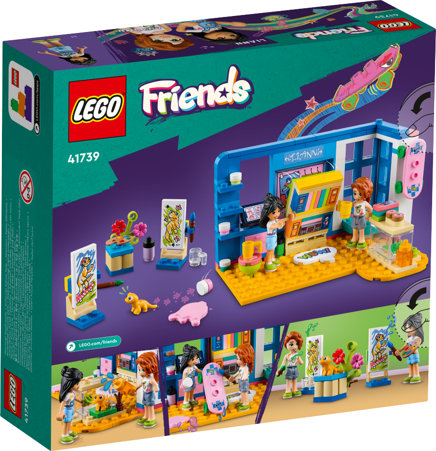 LEGO FRIENDS Pokój Liann 41739
