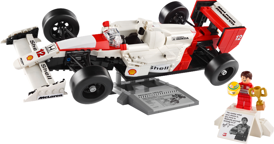 LEGO ICONS McLaren MP4/4 i Ayrton Senna 10330