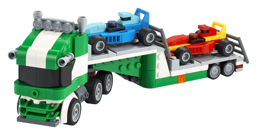 LEGO CREATOR  Laweta z wyścigówkami 31113