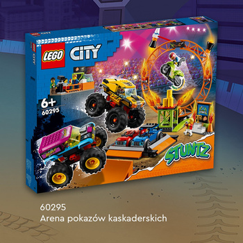 LEGO CITY  Arena pokazów kaskaderskich 60295