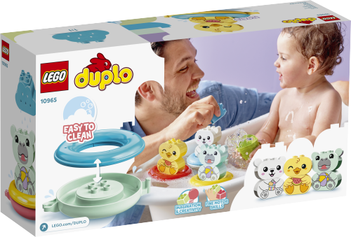 LEGO DUPLO Zabawa w kąpieli: pływający pociąg ze zwierzątkami 10965