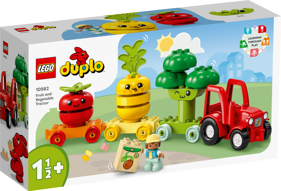 LEGO DUPLO Traktor z warzywami i owocami 10982