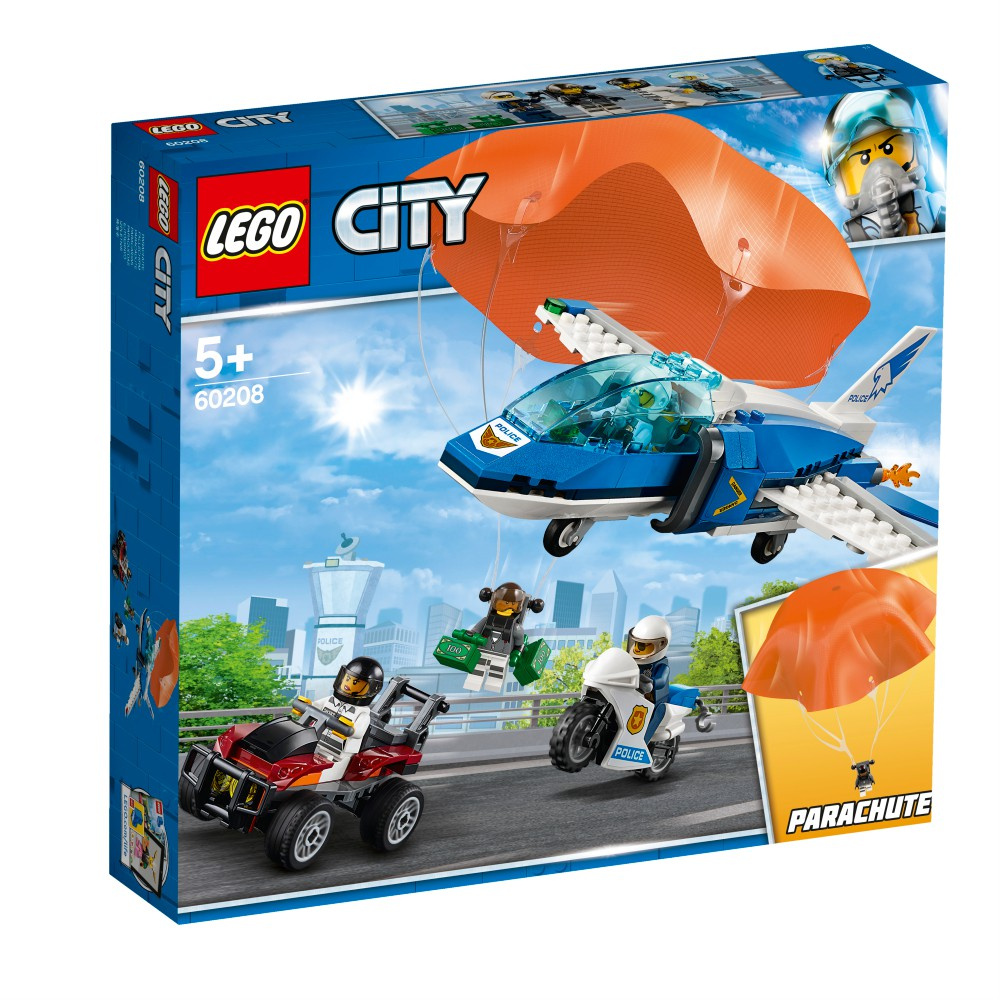 LEGO CITY  ARESZTOWANIE SPADOCHRONIARZA 60208