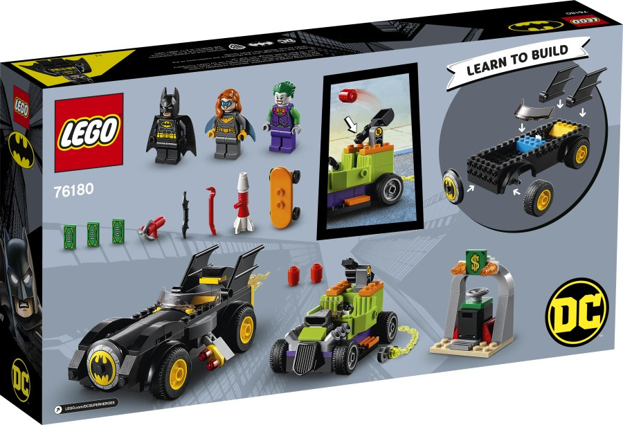 LEGO SUPER HEROES  Batman™ kontra Joker™: pościg Batmobilem™ 76180